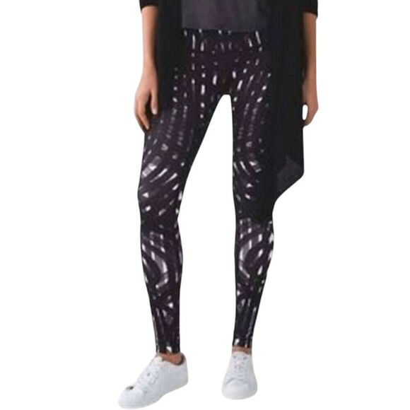 LULULEMON ATHLETICA Wunder Under Pant III 'Full-On Luon' Size 6 - Picture 1 of 3